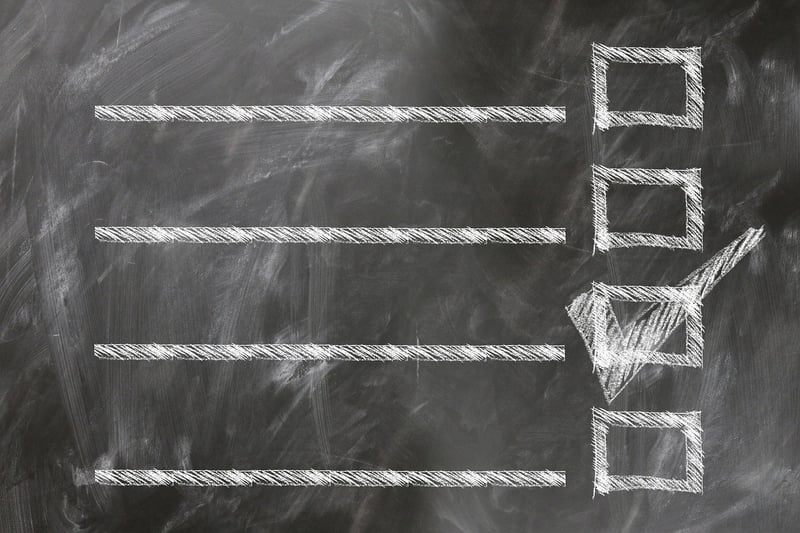 Financial Checklist